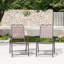 2 chaises pliantes d'une capacité de 350 lb, résistantes aux intempéries, assemblage nul, plat pour table en verre et cabanon, support, protection, installation rapide sur petit jardin