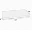 Coussin de banc d'extérieur en Sunbrella Osprey-71045816-125319218