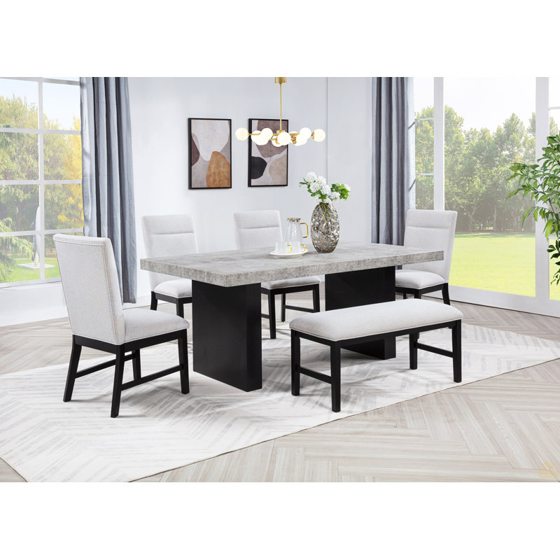 Banc rembourré 1pc