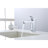 Chrome Single Hole Bathroom Faucet,Laundry Vanity Sink Faucet With Two 9/16" Hoses-125231425