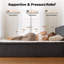 Matelas hybride moyen 12 po Holubice-72163687