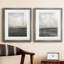 «Misty Landscape I», ensemble de 2 reproductions d'art sur toile encadrées