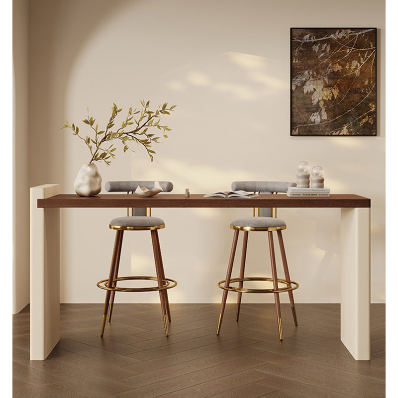 Table de bar Modern, H 39,37 po x L 55,12 po x l 19,69 po