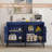 Sideboard Buffet Cabinet With LED And Charging Station-96367548