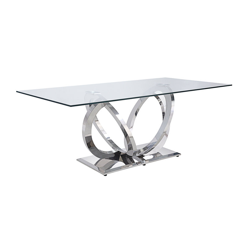Table de salle à manger sur pied Wandalee