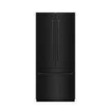 ZLINE 36 in. Built-In Refrigerator in White Matte with Graphite Gray Interior