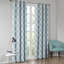 Panneau de rideau occultant imprimé Ikat (seulement 1 panneau PC)-204172355-204172356