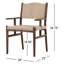 Herrin Outdoor Teak Dining Armchair-1796338651