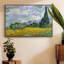 Champ de blé avec cyprès-94363448-94363449