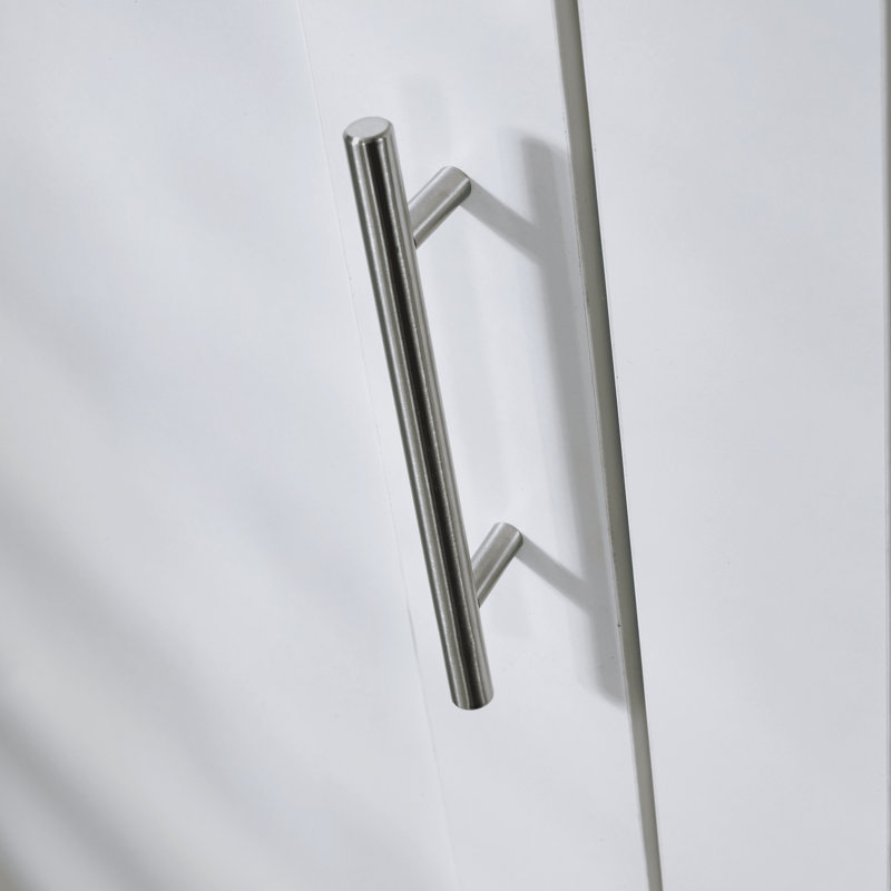 Camden 1 Door Bedroom Storage Wardrobe, White