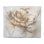 Tapisserie en polyester polyester fleur beige