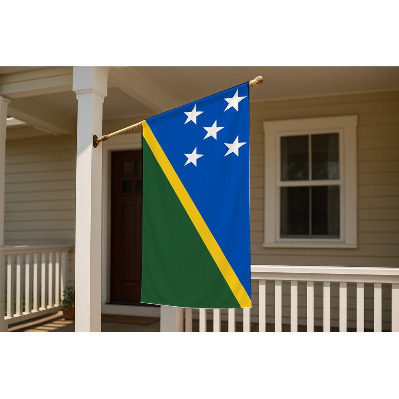 Drapeau des Îles Salomon - drapeau extérieur