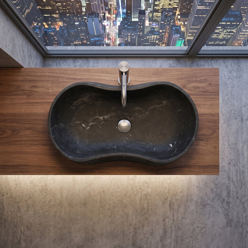 ShensuLao 14.2 Marble Bathroom Sink