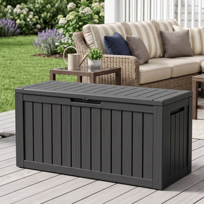 Coffre de terrasse en résine 95 gallons