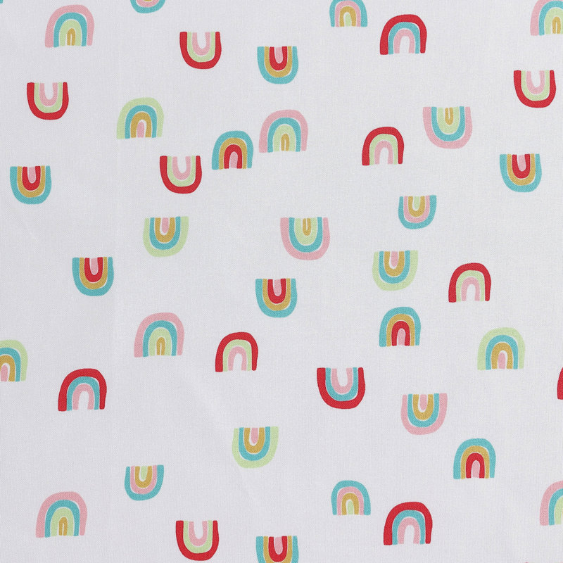 Eddie Bauer Kids Sheet Sets, Twin Sheet Set + 1 Standard Pillowcase, Sunnyvale Rainbow