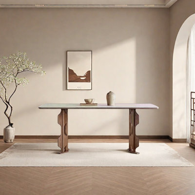 Hollowed-out unique dining table