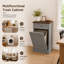 Armoire poubelle inclinable Havant 10 gallons-106451144
