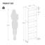 Bookcase, 5/6/7 tier Bookshelf, Black Bookcases Free Standing with Shelf Unit, Home Decor Furniture for Living Room, Home Office, Bedroom, Study-2142839368-2142839372
