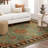 Spice Market Deir Plush Pile Stain/Fade Resistant Polyester Woven Ornamental Indoor Area Rug-28671369