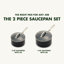 GreenPan Valencia Pro Healthy Ceramic Nonstick 4 Piece Cookware Set