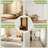71" Hall Tree With Bench And Shoe Storage, Farmhouse Coat Rack With Hooks-1759079421