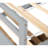 Bed With Headboard, Footboard, Trundle And Three Storage Drawers, Pine Wood Bed With Headboard, Footboard-1402839852