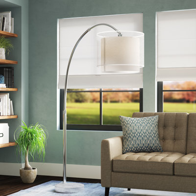 Lampe sur pied en arche 74" Feltner