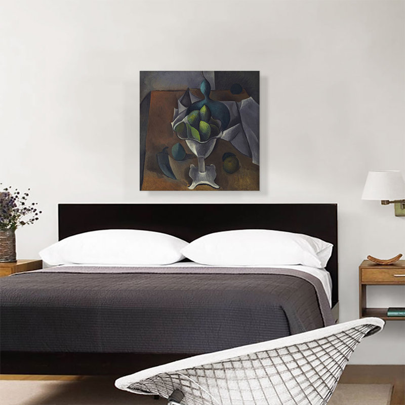 Fruit Fruit 1908 par Pablo Picasso, reproduction d'art sur toile tendue, H 26 po x l 26 po x P 1,5 po