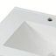 Meuble-lavabo moderne avec lavabo en céramique, meuble-lavabo avec porte en verre trempé-733720650