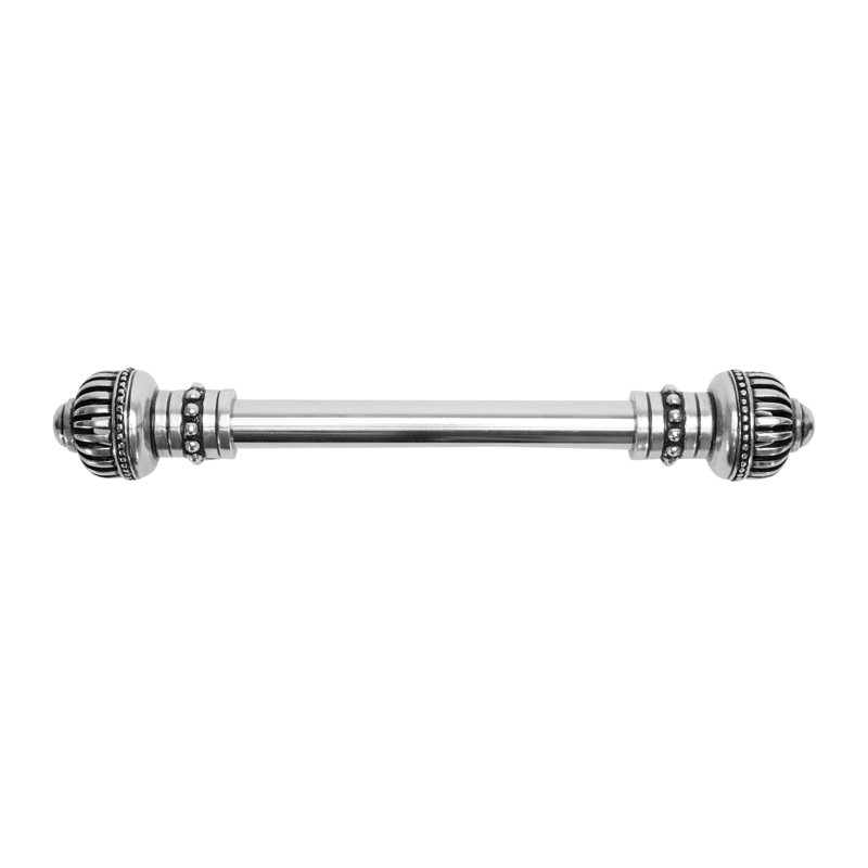 Cricket Cage 9 inch center to center long pull large finial in finish Chalice, 9"