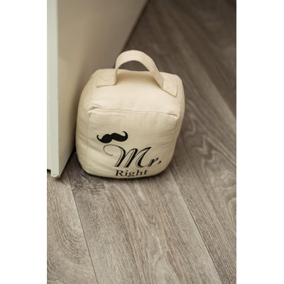 Mr. Right Fabric Door Wedge