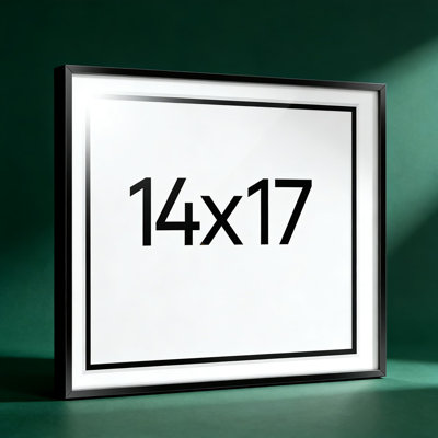 Professional Diploma And Certificate Frame With Mat And Tempered Glass - 16X20 Black Metal Display For Awards, Graduation Documents, And Wall Mounting