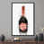 Black Floater Framed