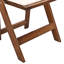 Ensemble de 4 chaises pliantes rembourrées-1384535889
