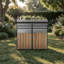 Metal Double Bin Store