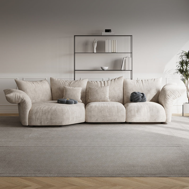 Petal-Shaped Irregular Designer Sofa