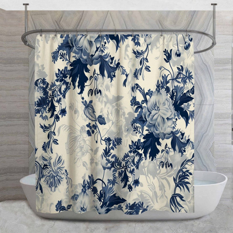 Rideau de douche Gamali, H 73 po x l 70 po