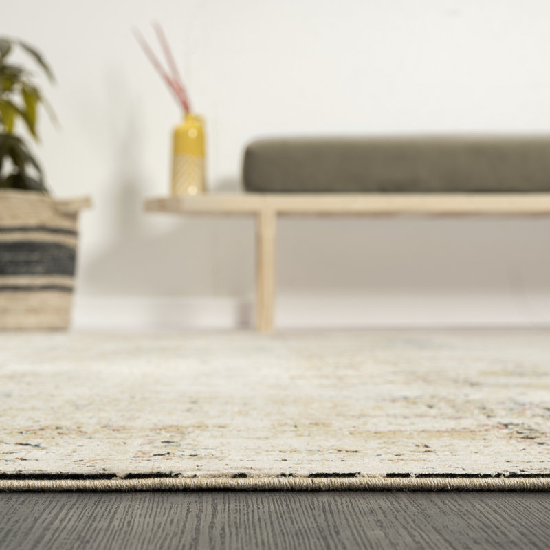 Lydian Area Rug in Earth Tones, Rectangle 5'3" x 7'7"