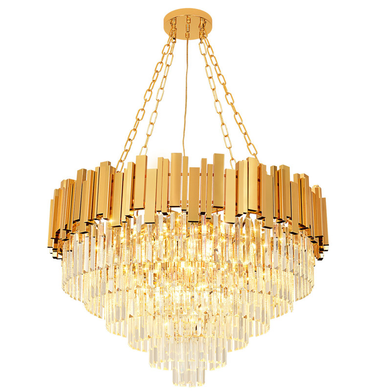 Axana 17 - Light Chandelier, Gold