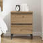 Bedside Cabinet 40 X 35 X 50 Cm Engineered Wood-849070670