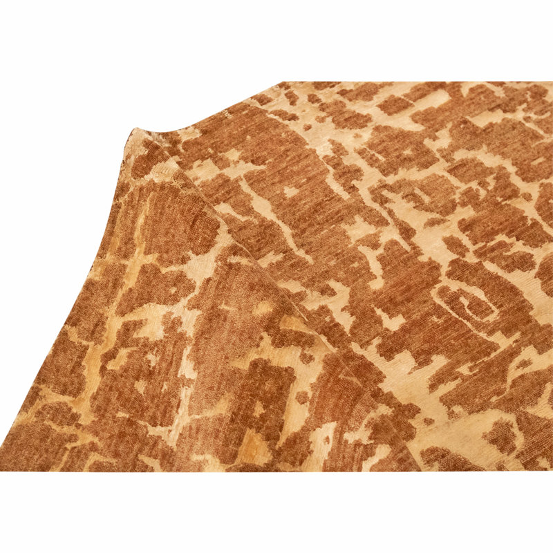 Tapis rectangulaire noué à la main