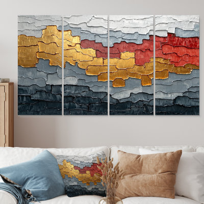 Olavarria - minimalisme art mural - ensemble d'art mural moderne