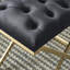 Banc simple Rada noir / doré-111539112