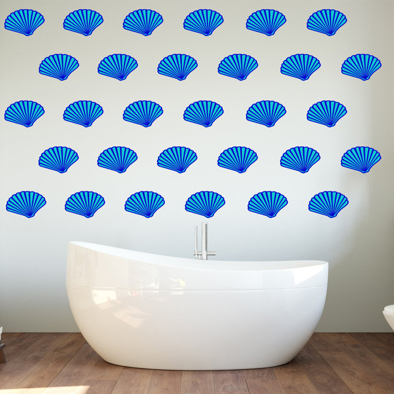 Nicklas Nautical & Beach Wall Decal, Blue