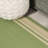 James Modern Border Stripe Green/Cream Indoor/Outdoor Rug-490746982
