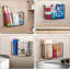 Panier de rangement mural, support de rangement en fil métallique noir pour cuisine, panier suspendu robuste pour porte d'armoire, garde-manger, planches à découper, papier d'aluminium et produits de nettoyage