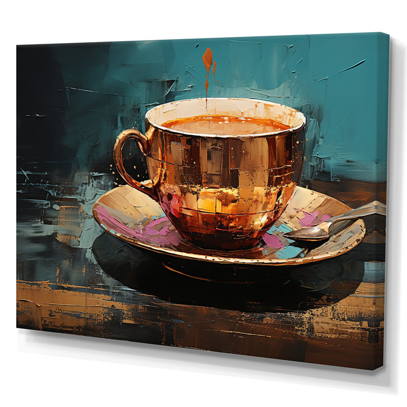 Cocktail Espresso Martini - Art mural cocktails, H 30 po x l 40 po x P 1,5 po