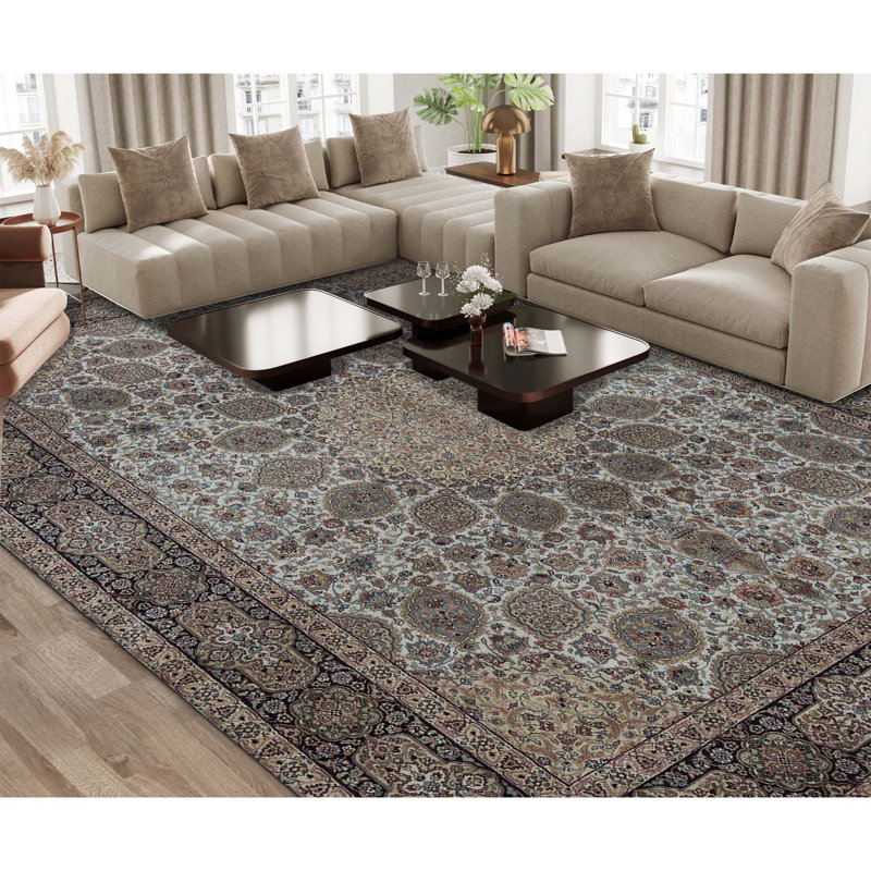 Tabriz Wool Oriental Area Rug