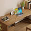 Bureau d'ordinateur robuste en pin massif avec tiroirs de rangement-1437588951-1437588947