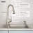 Moen Kiran One-handle High Arc Pulldown Kitchen Faucet with Power Clean-111113345
